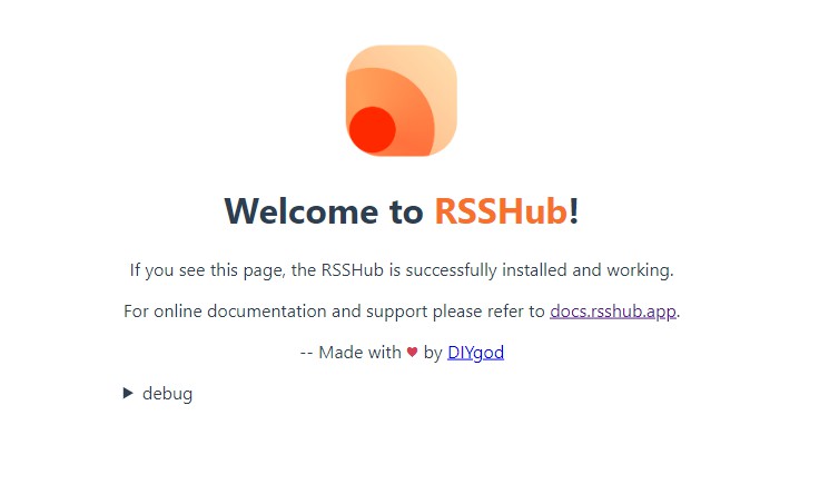 宝塔面板 使用RSSHub制作自己的RSS订阅源 -云主机博士 第3张